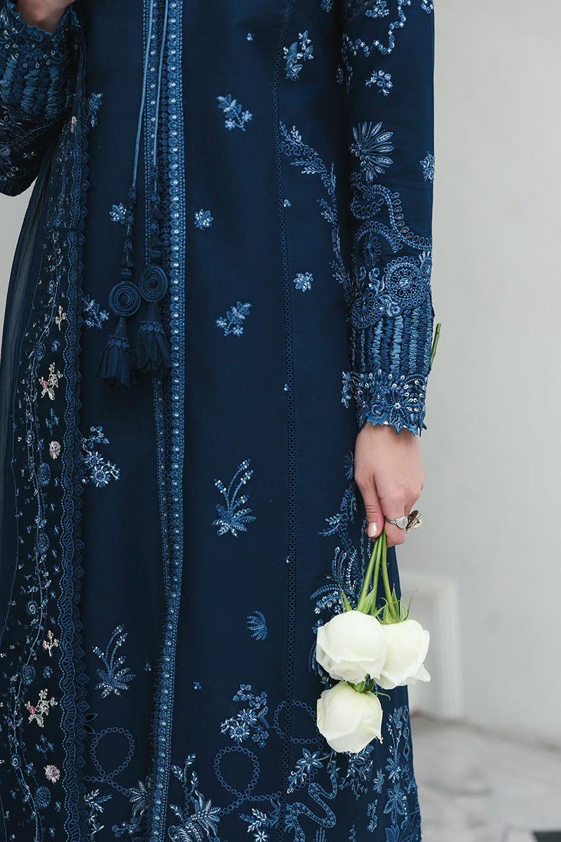 Qalamkar | Q Line Lawn Drop | RP-10 ZOHAL - by Libasekhas UK - Registered Vendor of : Qalamkar - 100% Original Designer Dress