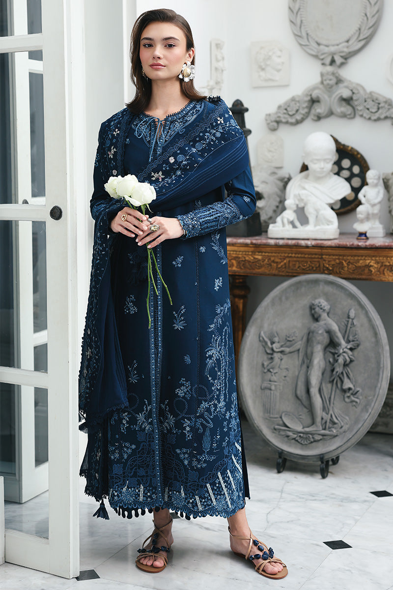 Qalamkar | Q Line Lawn Drop | RP-10 ZOHAL - by Libasekhas UK - Registered Vendor of : Qalamkar - 100% Original Designer Dress
