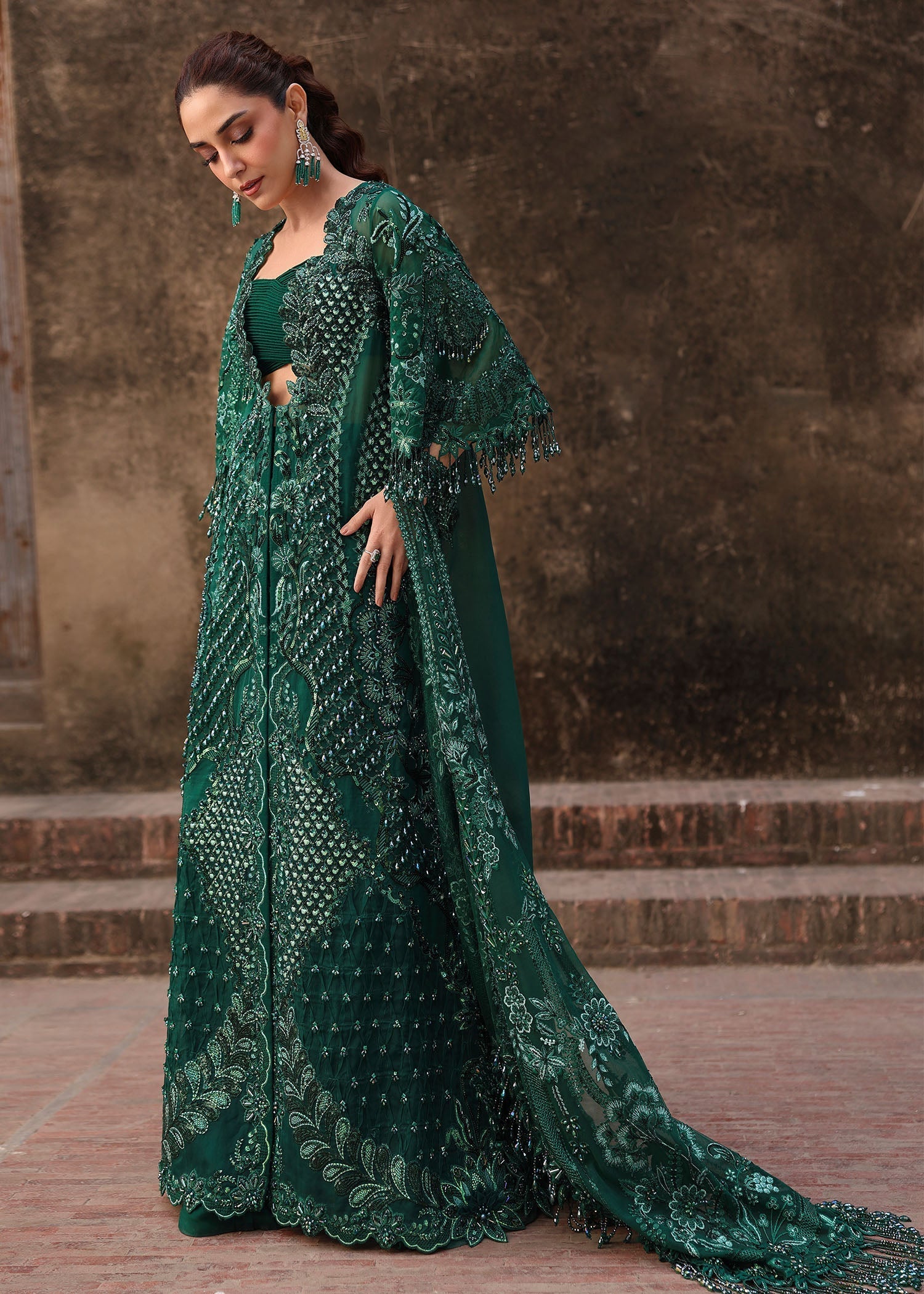 Crimson | Jhilmil Wedding Formals | ZAMARD - by Libasekhas UK - Registered Vendor of : Crimson - 100% Original Designer Dress