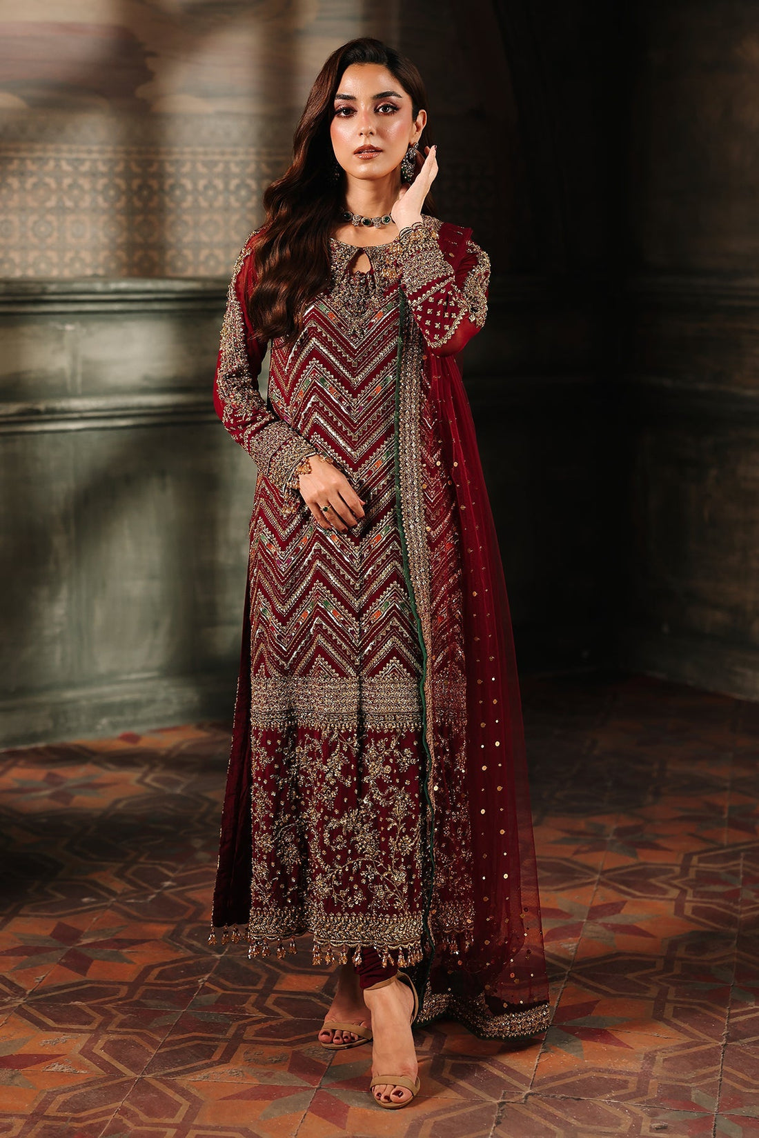 Charizma | Dastan e Jashan | DJW5-03 C - by Libasekhas UK - Registered Vendor of : Charizma - 100% Original Designer Dress