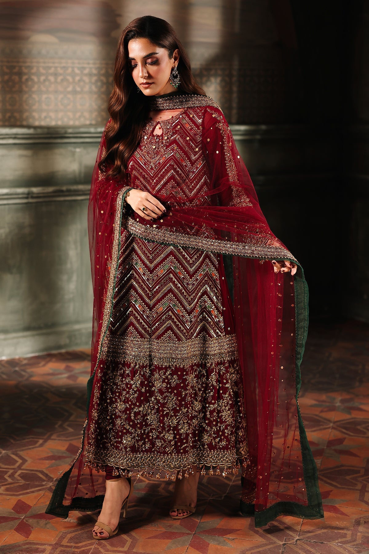 Charizma | Dastan e Jashan | DJW5-03 C - by Libasekhas UK - Registered Vendor of : Charizma - 100% Original Designer Dress
