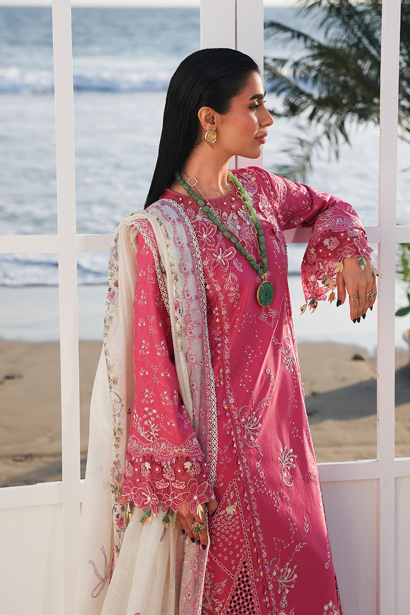 Qalamkar | Sahil Luxury Lawn 26 | SA-13 TARA - by Libasekhas UK - Registered Vendor of : Qalamkar - 100% Original Designer Dress