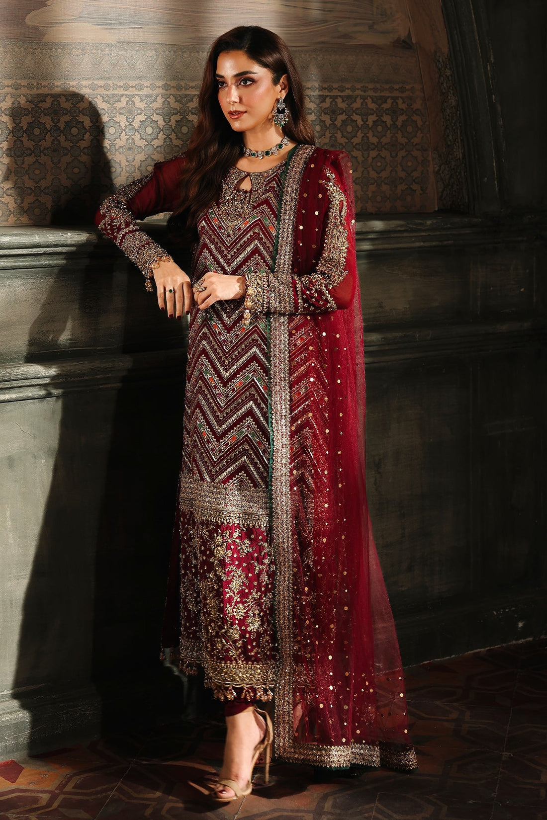 Charizma | Dastan e Jashan | DJW5-03 C - by Libasekhas UK - Registered Vendor of : Charizma - 100% Original Designer Dress