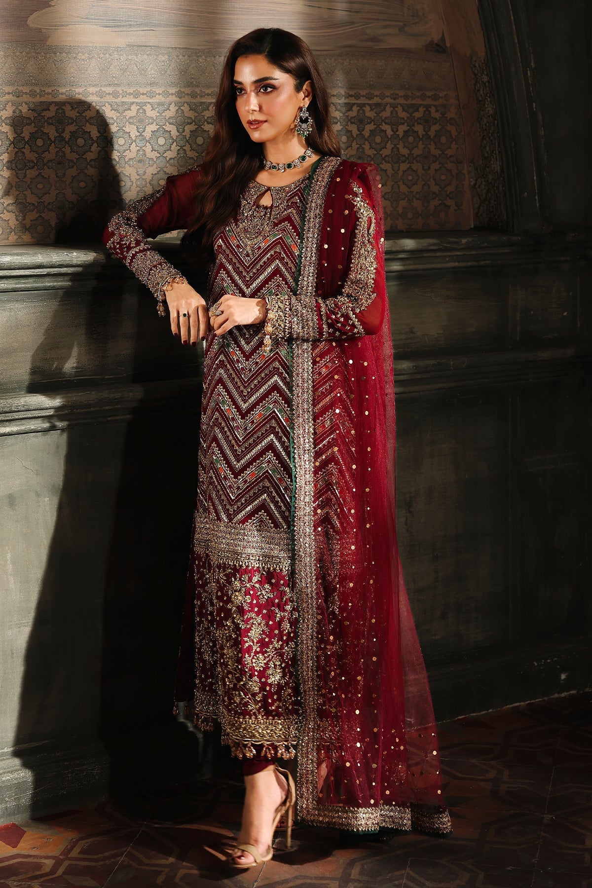 Charizma | Dastan e Jashan | DJW5-03 C - by Libasekhas UK - Registered Vendor of : Charizma - 100% Original Designer Dress