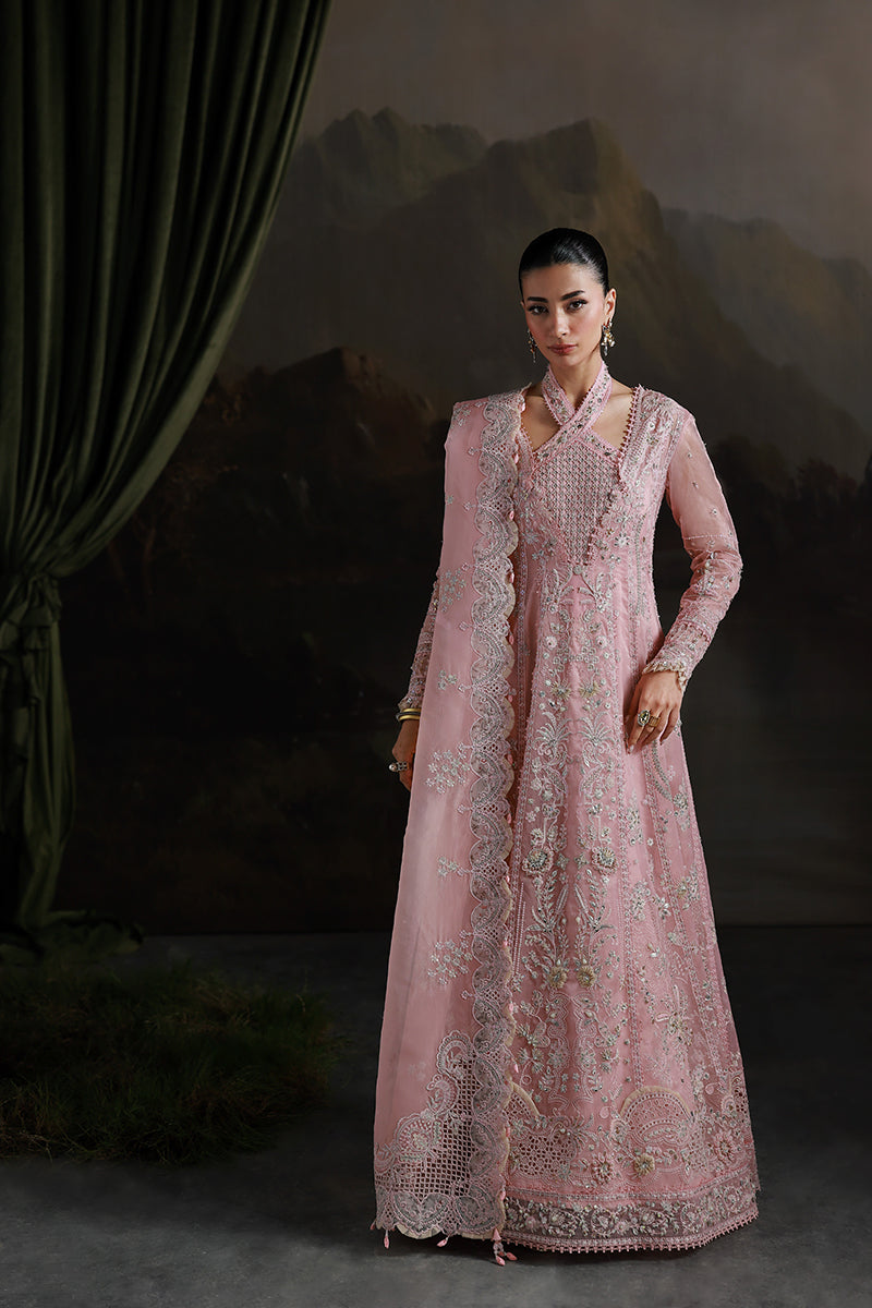 Qalamkar | Elirah Formals 25 | MF-03 BLUSH REVERIE - by Libasekhas UK - Registered Vendor of : Qalamkar - 100% Original Designer Dress