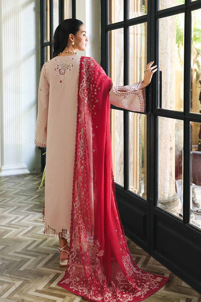 Qalamkar | Q Line Lawn Drop | RP-09 REYNA - by Libasekhas UK - Registered Vendor of : Qalamkar - 100% Original Designer Dress