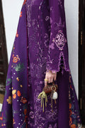Qalamkar | Q Linen 25 | KL-15 IRIS - by Libasekhas UK - Registered Vendor of : Qalamkar - 100% Original Designer Dress