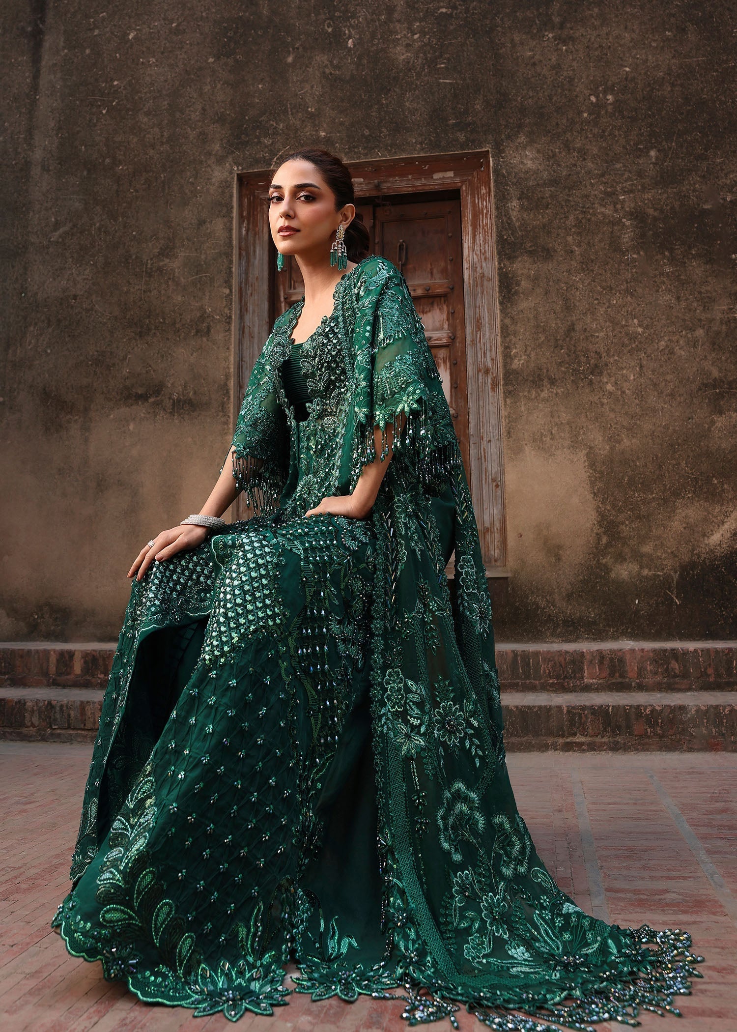 Crimson | Jhilmil Wedding Formals | ZAMARD - by Libasekhas UK - Registered Vendor of : Crimson - 100% Original Designer Dress