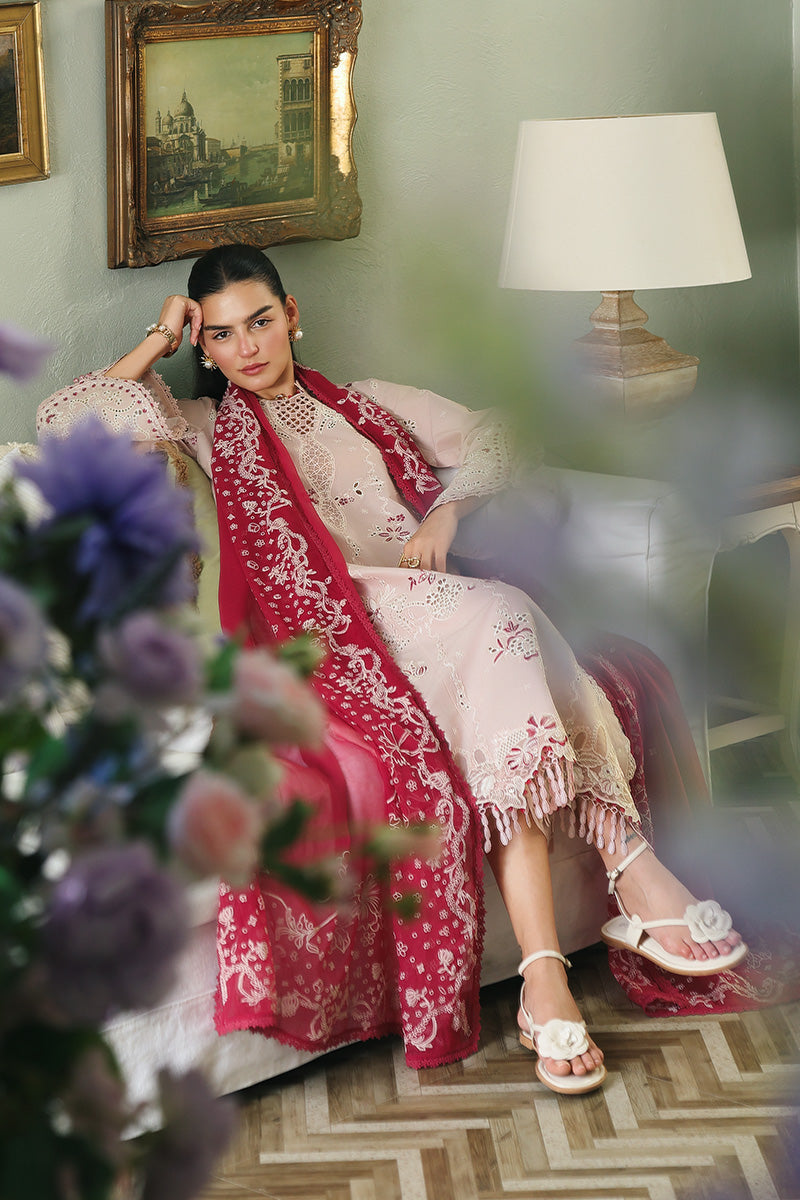 Qalamkar | Q Line Lawn Drop | RP-09 REYNA - by Libasekhas UK - Registered Vendor of : Qalamkar - 100% Original Designer Dress