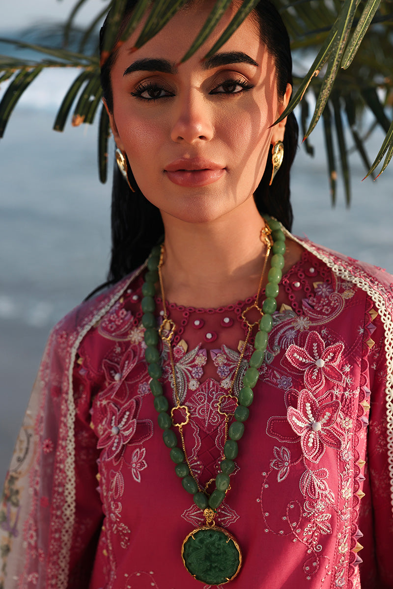 Qalamkar | Sahil Luxury Lawn 26 | SA-13 TARA - by Libasekhas UK - Registered Vendor of : Qalamkar - 100% Original Designer Dress