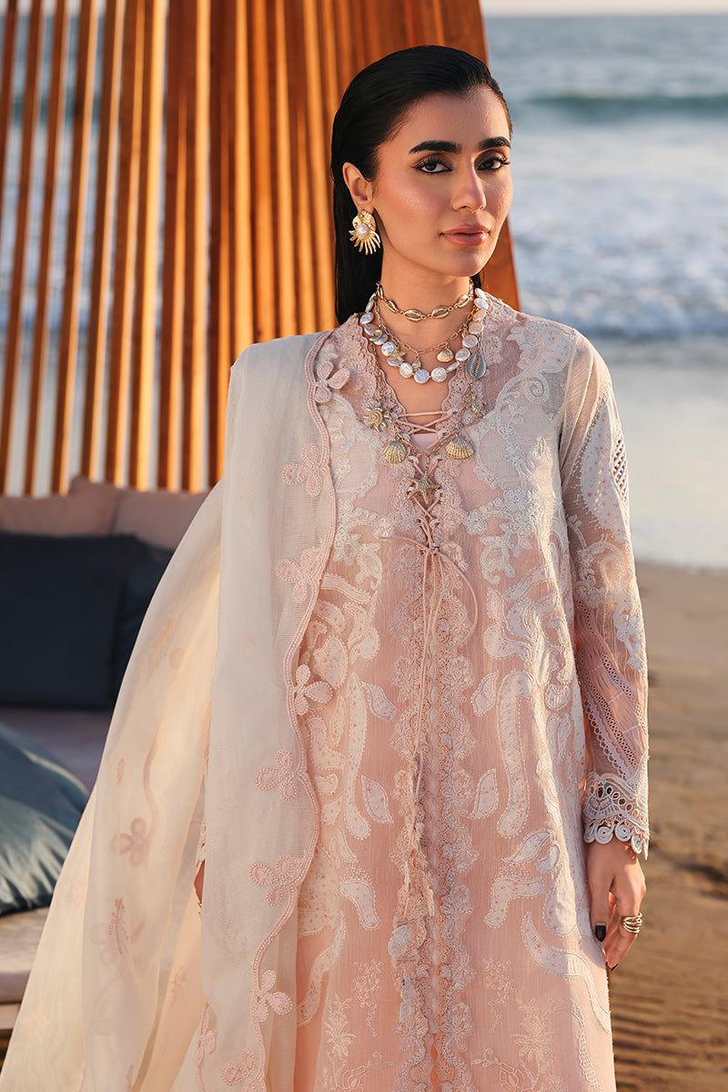 Qalamkar | Sahil Luxury Lawn 26 | SA-06 MAHUR - by Libasekhas UK - Registered Vendor of : Qalamkar - 100% Original Designer Dress