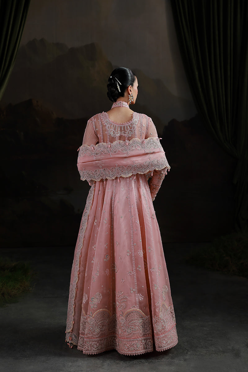 Qalamkar | Elirah Formals 25 | MF-03 BLUSH REVERIE - by Libasekhas UK - Registered Vendor of : Qalamkar - 100% Original Designer Dress