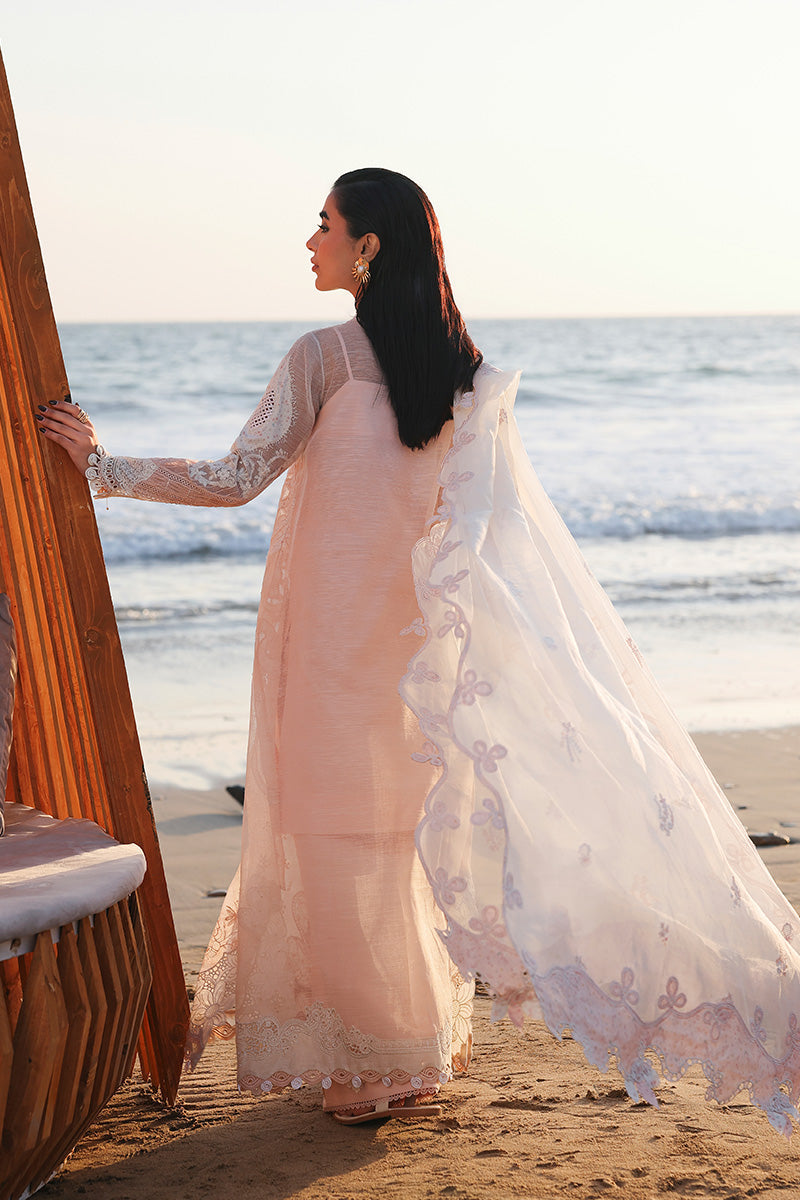 Qalamkar | Sahil Luxury Lawn 26 | SA-06 MAHUR - by Libasekhas UK - Registered Vendor of : Qalamkar - 100% Original Designer Dress