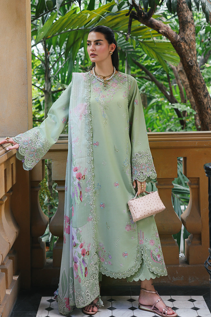 Qalamkar | Q Line Lawn Drop | RP-15 RIVAH - by Libasekhas UK - Registered Vendor of : Qalamkar - 100% Original Designer Dress