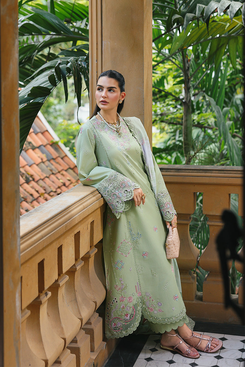 Qalamkar | Q Line Lawn Drop | RP-15 RIVAH - by Libasekhas UK - Registered Vendor of : Qalamkar - 100% Original Designer Dress