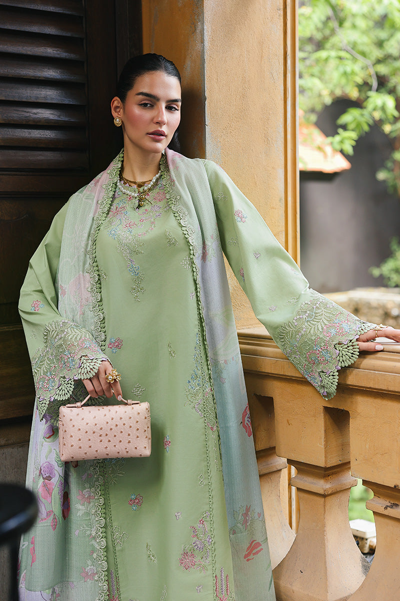 Qalamkar | Q Line Lawn Drop | RP-15 RIVAH - by Libasekhas UK - Registered Vendor of : Qalamkar - 100% Original Designer Dress