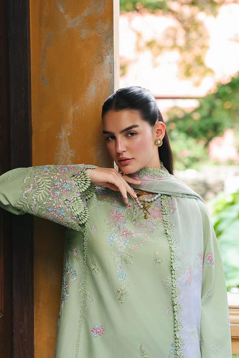 Qalamkar | Q Line Lawn Drop | RP-15 RIVAH - by Libasekhas UK - Registered Vendor of : Qalamkar - 100% Original Designer Dress