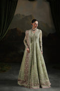 Qalamkar | Elirah Formals 25 | MF-02 SAGE AURA - by Libasekhas UK - Registered Vendor of : Qalamkar - 100% Original Designer Dress