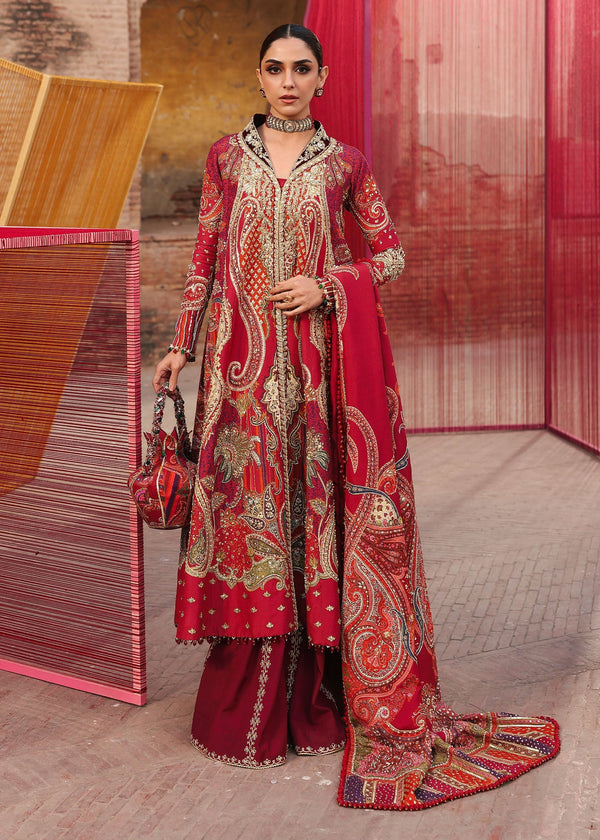 Crimson | Jhilmil Wedding Formals | DAMINI - by Libasekhas UK - Registered Vendor of : Crimson - 100% Original Designer Dress