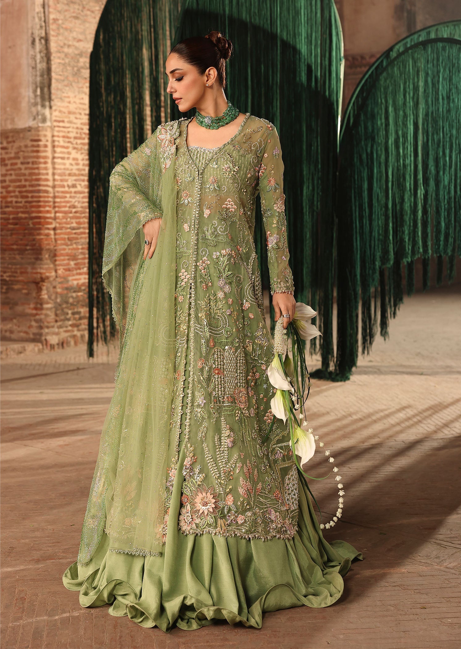 Crimson | Jhilmil Wedding Formals | MATWALI - by Libasekhas UK - Registered Vendor of : Crimson - 100% Original Designer Dress