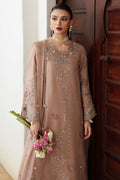 Qalamkar | Q Linen 25 | KL-14 DUSK - by Libasekhas UK - Registered Vendor of : Qalamkar - 100% Original Designer Dress
