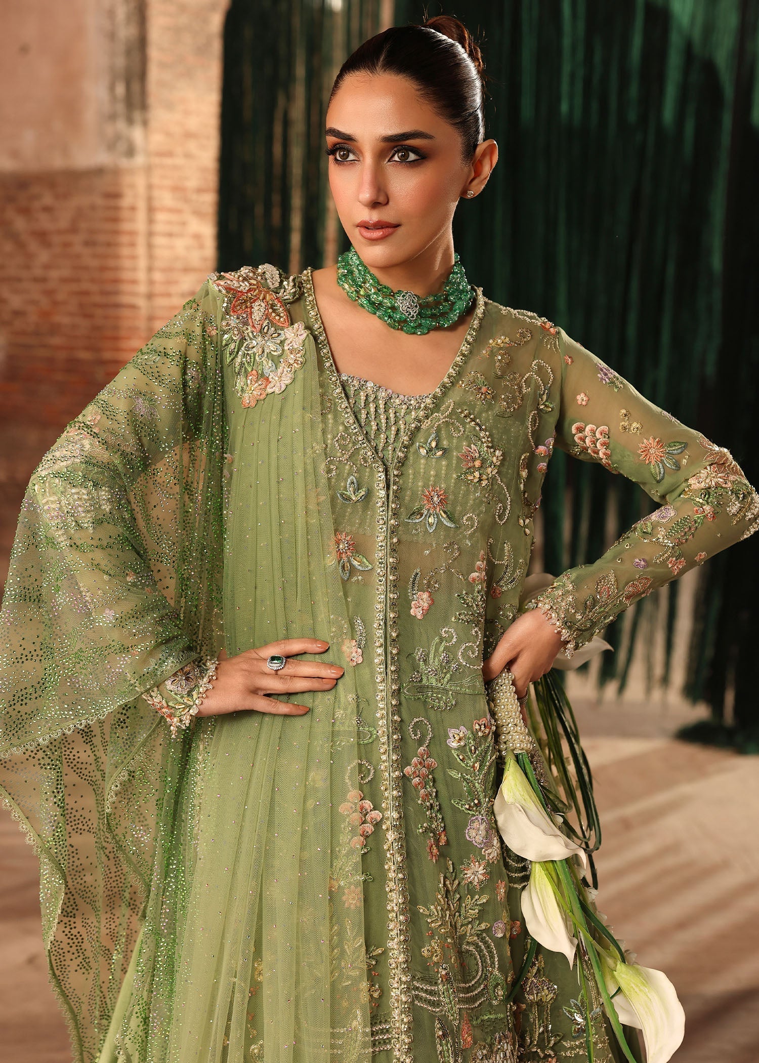 Crimson | Jhilmil Wedding Formals | MATWALI - by Libasekhas UK - Registered Vendor of : Crimson - 100% Original Designer Dress