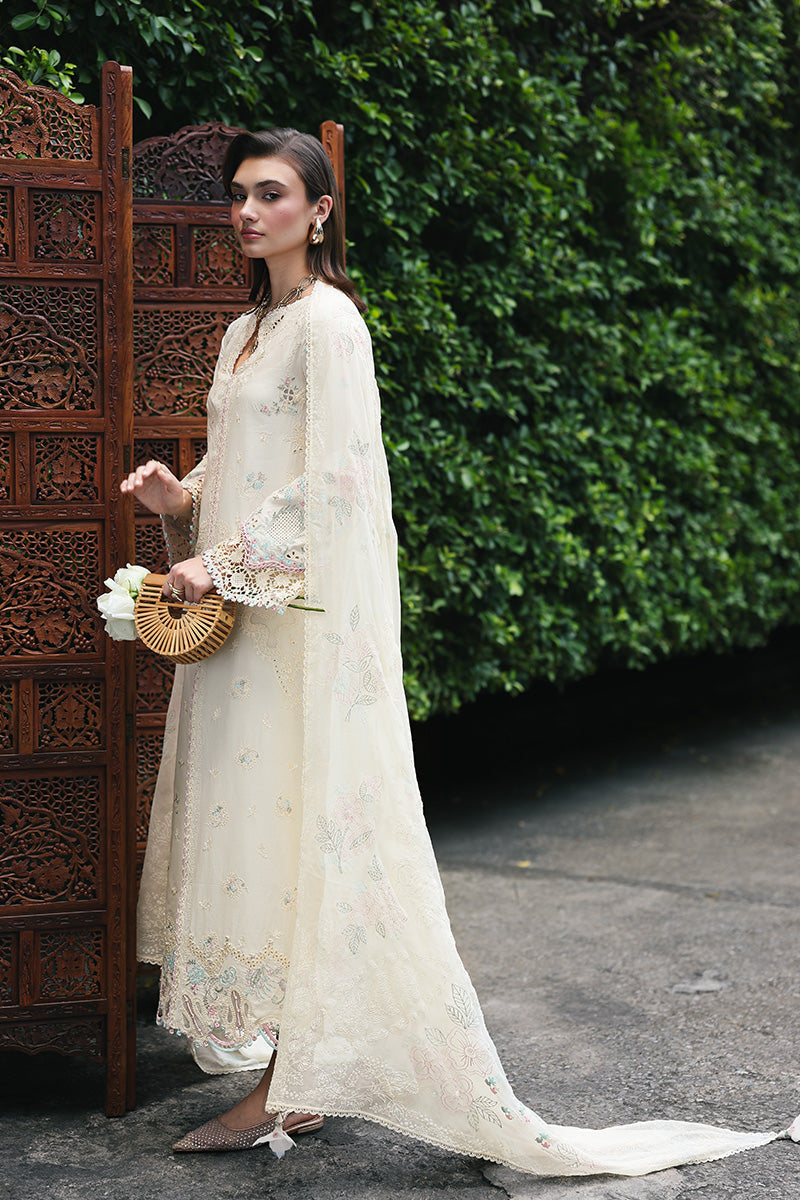 Qalamkar | Q Line Lawn Drop | RP-01 SAVERA - by Libasekhas UK - Registered Vendor of : Qalamkar - 100% Original Designer Dress