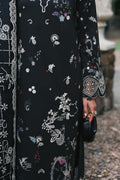 Qalamkar | Q Line Lawn Drop | RP-07 OBSIDIAN - by Libasekhas UK - Registered Vendor of : Qalamkar - 100% Original Designer Dress
