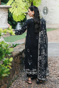 Qalamkar | Q Line Lawn Drop | RP-07 OBSIDIAN - by Libasekhas UK - Registered Vendor of : Qalamkar - 100% Original Designer Dress