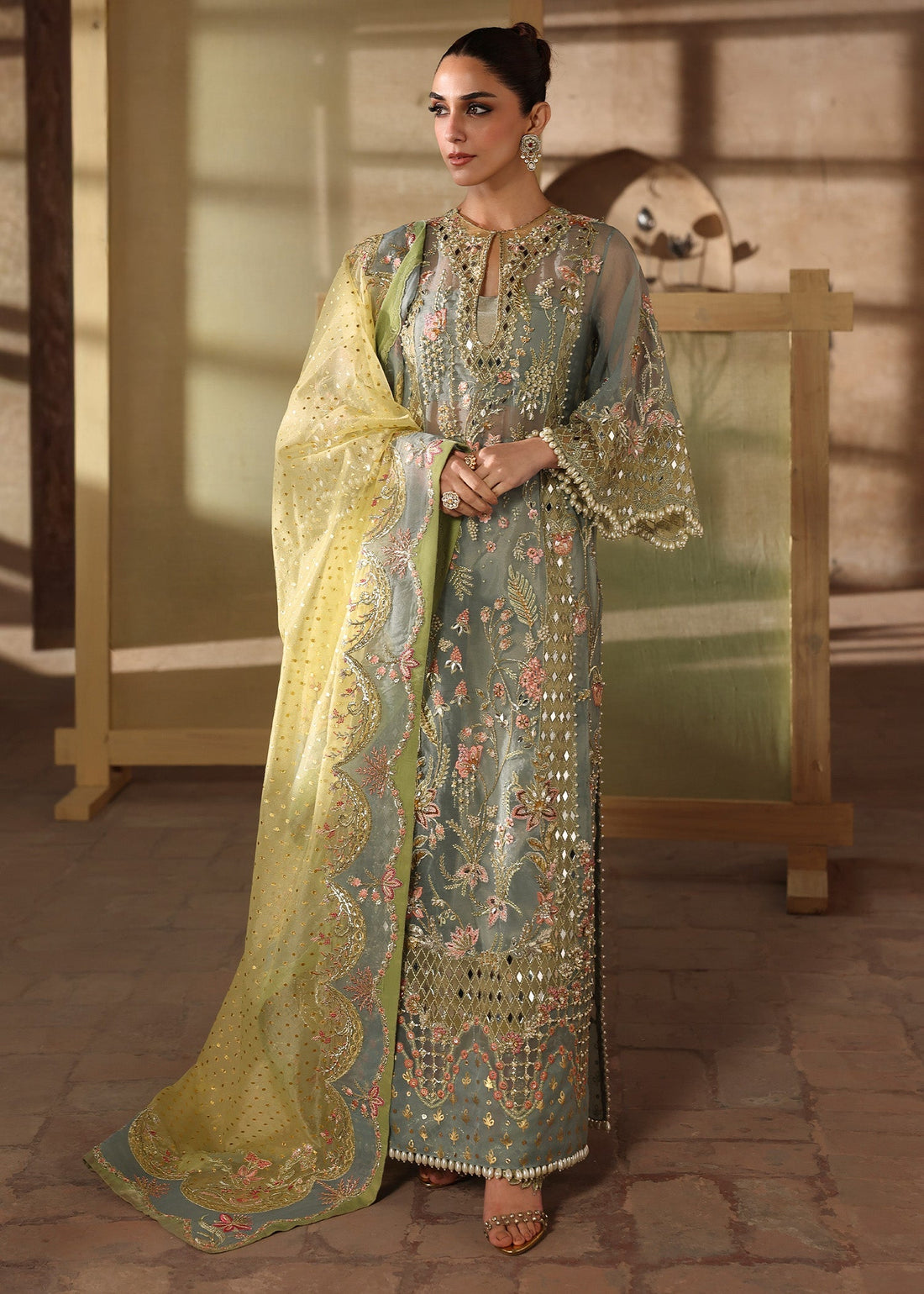 Crimson | Jhilmil Wedding Formals | JHALAK - by Libasekhas UK - Registered Vendor of : Crimson - 100% Original Designer Dress