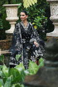 Qalamkar | Q Line Lawn Drop | RP-07 OBSIDIAN - by Libasekhas UK - Registered Vendor of : Qalamkar - 100% Original Designer Dress