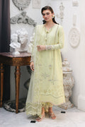 Qalamkar | Q Line Lawn Drop | RP-13 MOONSTONE - by Libasekhas UK - Registered Vendor of : Qalamkar - 100% Original Designer Dress