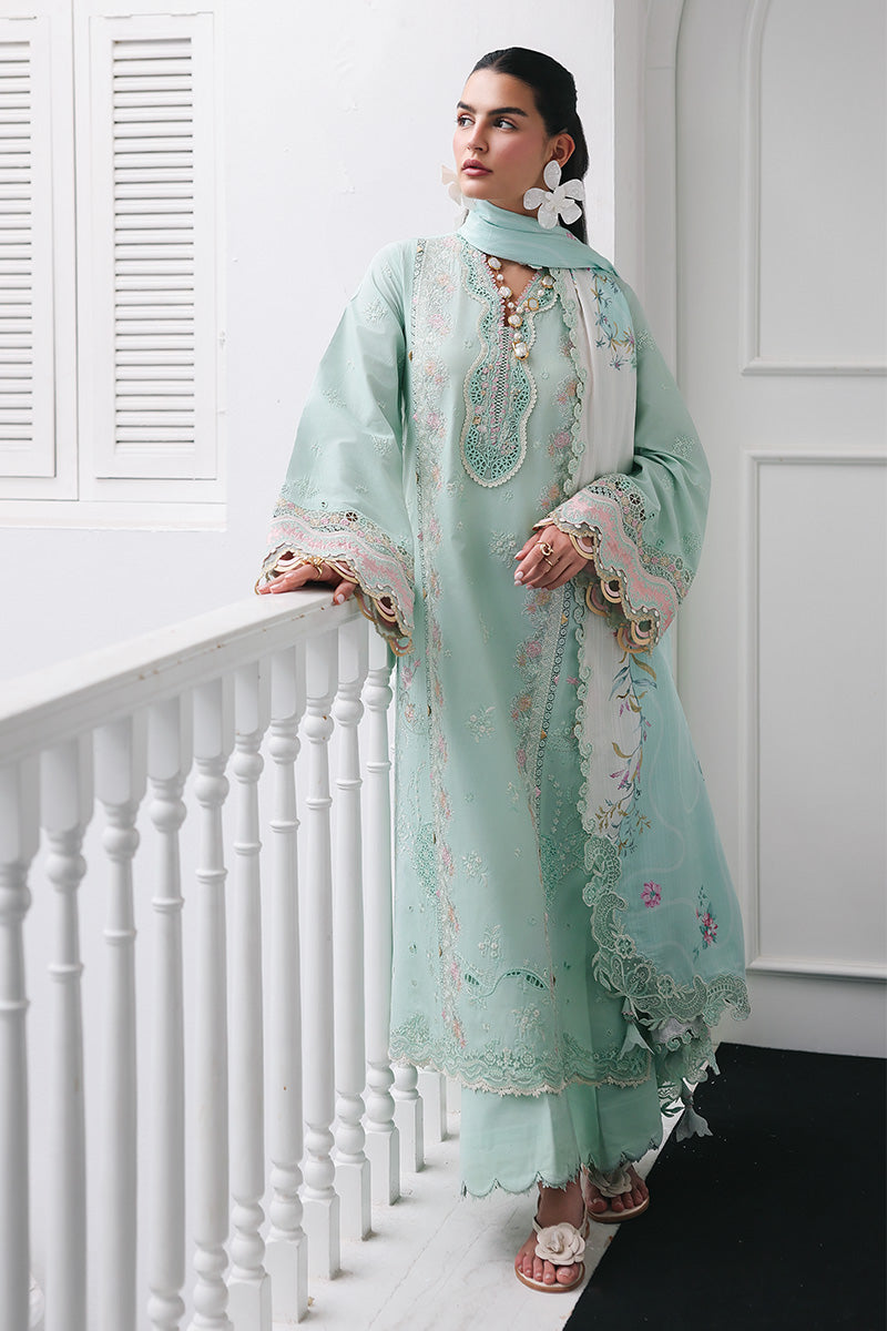 Qalamkar | Q Line Lawn Drop | RP-05 RAHA - by Libasekhas UK - Registered Vendor of : Qalamkar - 100% Original Designer Dress