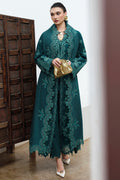 Qalamkar | Q Linen 25 | KL-11 MEADOW - by Libasekhas UK - Registered Vendor of : Qalamkar - 100% Original Designer Dress