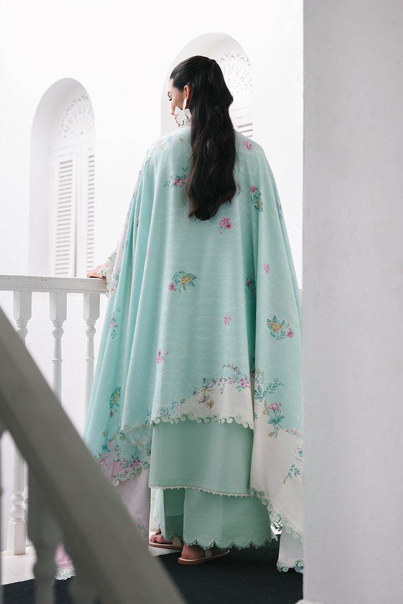 Qalamkar | Q Line Lawn Drop | RP-05 RAHA - by Libasekhas UK - Registered Vendor of : Qalamkar - 100% Original Designer Dress