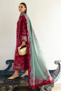 Qalamkar | Q Linen 25 | KL-12 ROOHI - by Libasekhas UK - Registered Vendor of : Qalamkar - 100% Original Designer Dress
