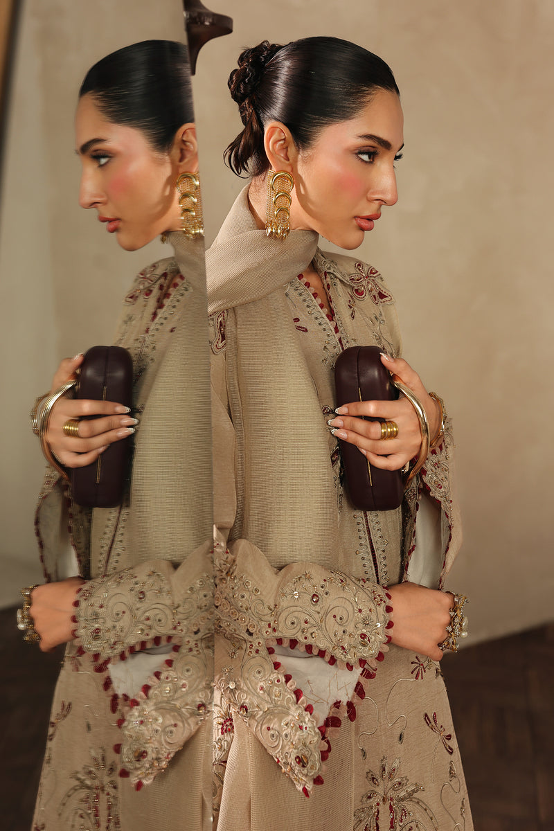 Qalamkar | Luxury Pret 26 | QLP-01 - Veena - by Libasekhas UK - Registered Vendor of : Qalamkar - 100% Original Designer Dress