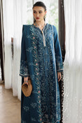 Qalamkar | Q Linen 25 | KL-05 LUSH - by Libasekhas UK - Registered Vendor of : Qalamkar - 100% Original Designer Dress