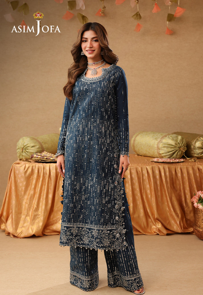 Asim Jofa | Kinza Festive Edit | AJULIF-09 - by Libasekhas UK - Registered Vendor of : Asim Jofa - 100% Original Designer Dress