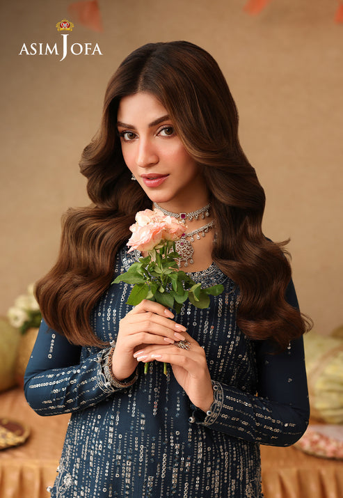 Asim Jofa | Kinza Festive Edit | AJULIF-09 - by Libasekhas UK - Registered Vendor of : Asim Jofa - 100% Original Designer Dress
