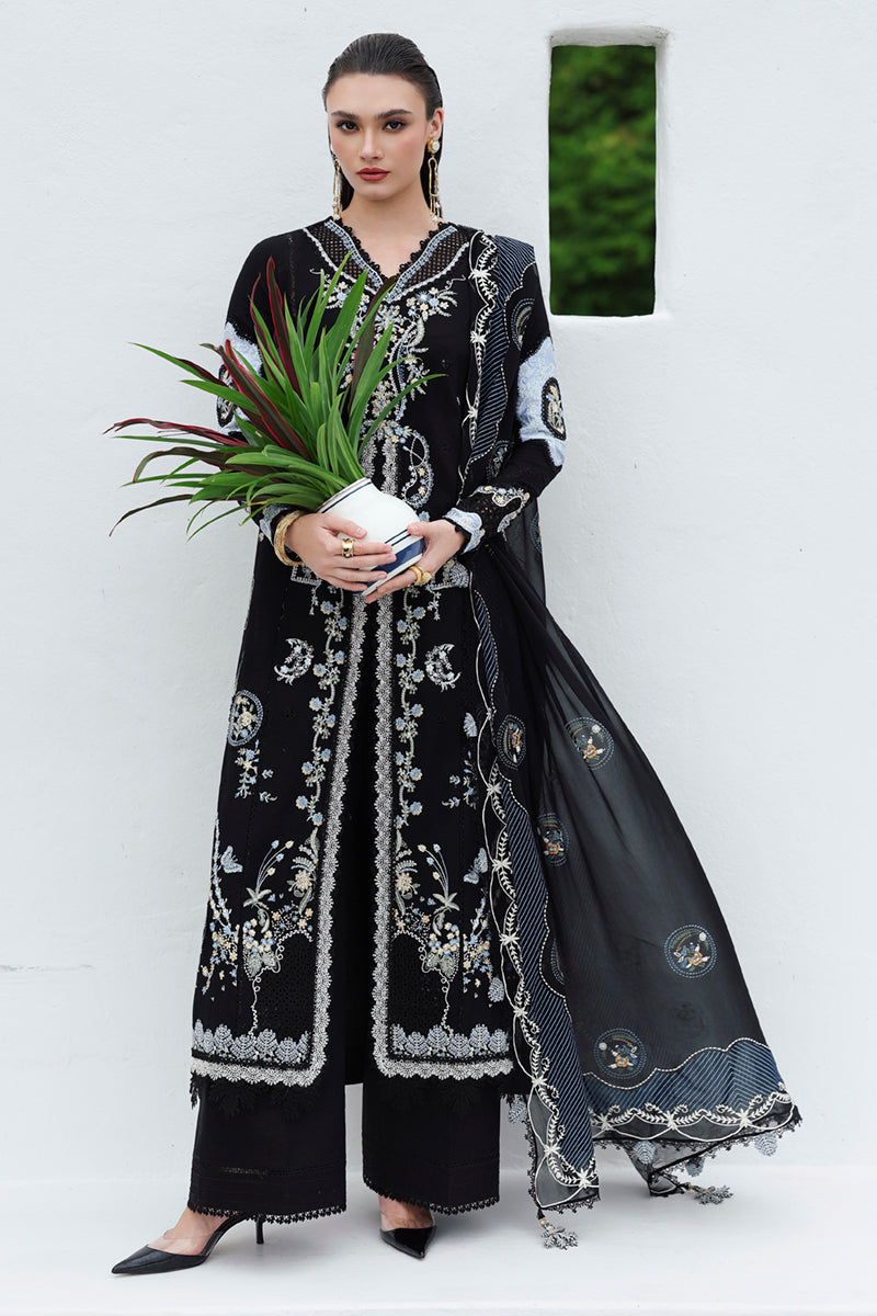 Qalamkar | Q Linen 25 | KL-09 ZYRA - by Libasekhas UK - Registered Vendor of : Qalamkar - 100% Original Designer Dress