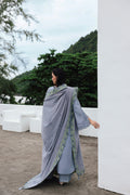 Qalamkar | Q Linen 25 | KL-13 SAAHIL - by Libasekhas UK - Registered Vendor of : Qalamkar - 100% Original Designer Dress