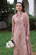 Qalamkar | Q Linen 25 | KL-08 VEIL - by Libasekhas UK - Registered Vendor of : Qalamkar - 100% Original Designer Dress
