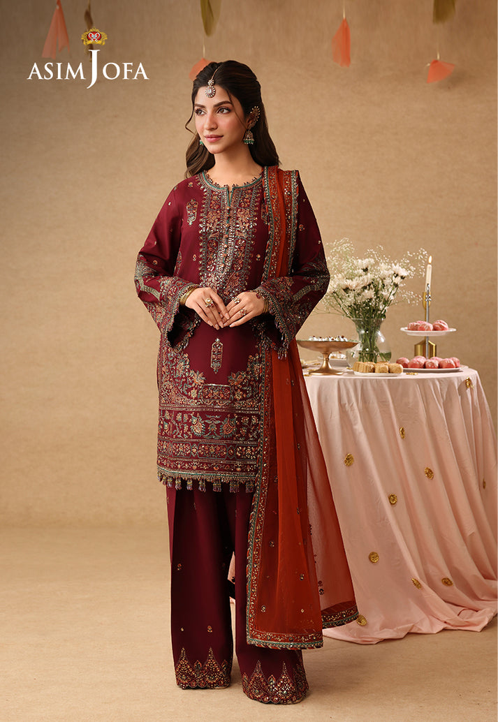 Asim Jofa | Kinza Festive Edit | AJULIF-04 - by Libasekhas UK - Registered Vendor of : Asim Jofa - 100% Original Designer Dress