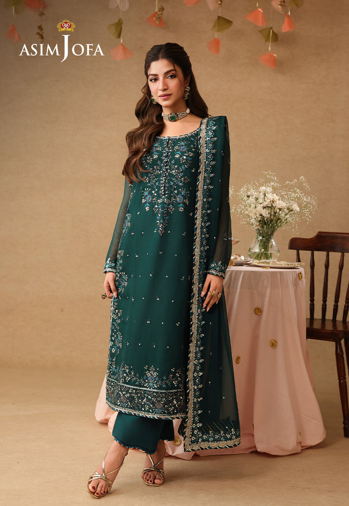 Asim Jofa | Kinza Festive Edit | AJULIF-10 - by Libasekhas UK - Registered Vendor of : Asim Jofa - 100% Original Designer Dress