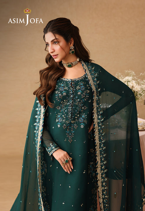Asim Jofa | Kinza Festive Edit | AJULIF-10 - by Libasekhas UK - Registered Vendor of : Asim Jofa - 100% Original Designer Dress
