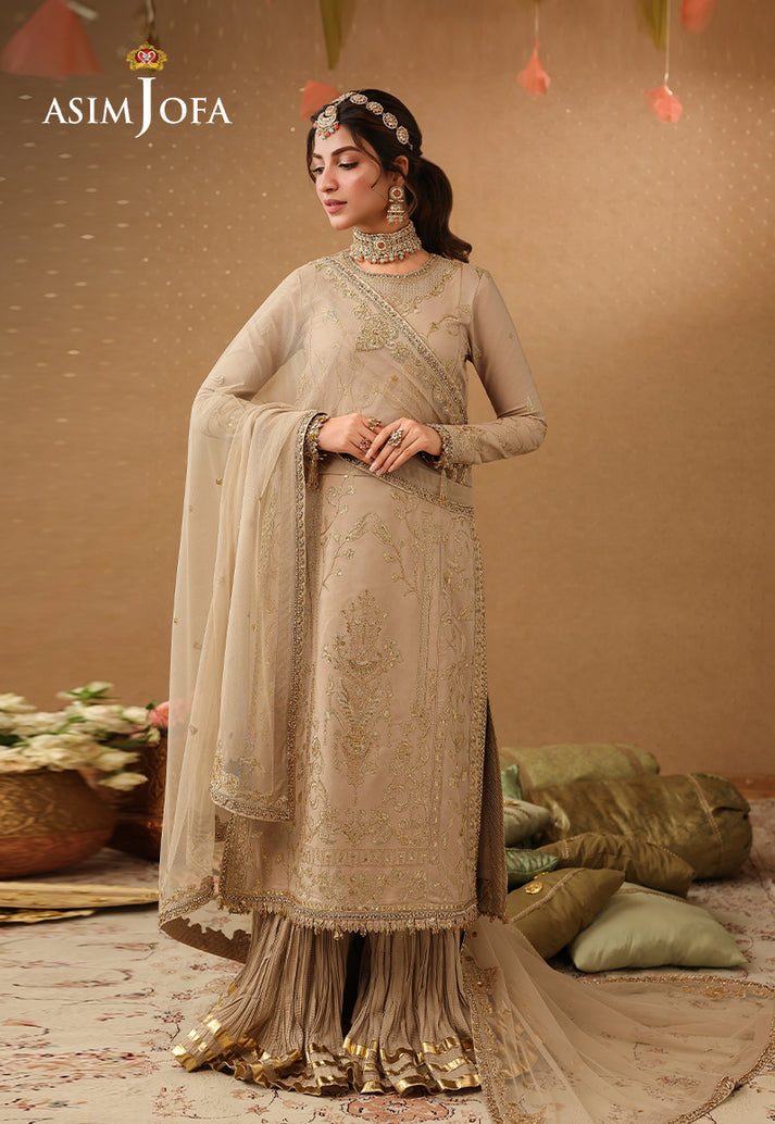 Asim Jofa | Kinza Festive Edit | AJULIF-08 - by Libasekhas UK - Registered Vendor of : Asim Jofa - 100% Original Designer Dress