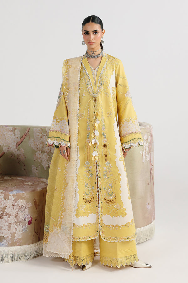 Qalamkar | Festive Lawn 26 | QFL-05 ZARIA - by Libasekhas UK - Registered Vendor of : Qalamkar - 100% Original Designer Dress