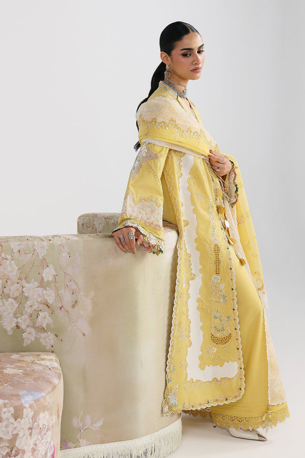 Qalamkar | Festive Lawn 26 | QFL-05 ZARIA - by Libasekhas UK - Registered Vendor of : Qalamkar - 100% Original Designer Dress