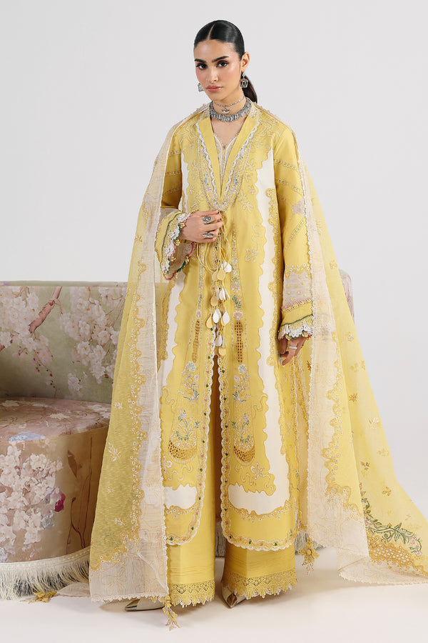 Qalamkar | Festive Lawn 26 | QFL-05 ZARIA - by Libasekhas UK - Registered Vendor of : Qalamkar - 100% Original Designer Dress